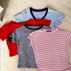 4 brandy Melville t shirts
